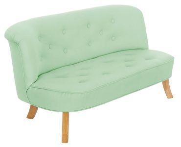 Somebunny Linen Sofa - Mint Green Colour