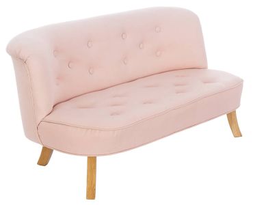 Somebunny Linen Sofa - Baby Pink Colour